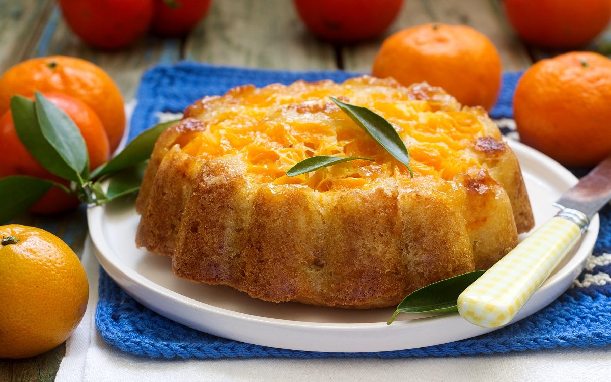 9 восхитительных ароматных пирогов с мандаринами, выбирайте лучший